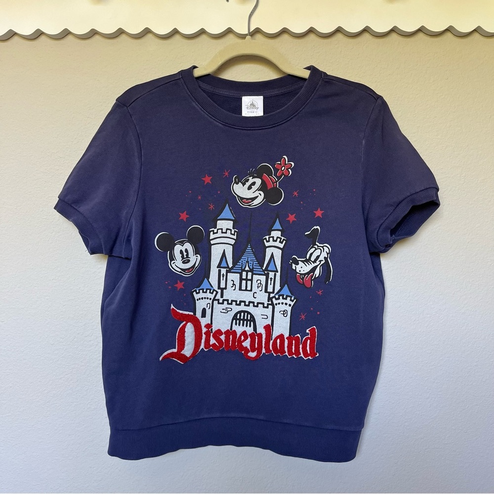 Disney Blue Short Sleeve Tees